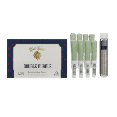 Big Chief Double Bubble Joints 0.7g hybrid