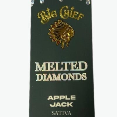 Big Chief Apple Jack Melted Diamonds Disposable 2g sativa