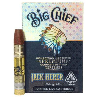 Big Chief Jack Herer Cartridge sativa