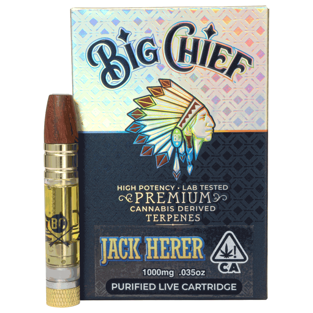 Big Chief Jack Herer Cartridge sativa