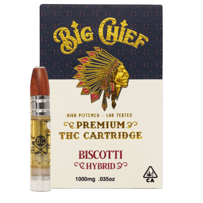 Big Chief Biscotti Cartridge 1g hybrid