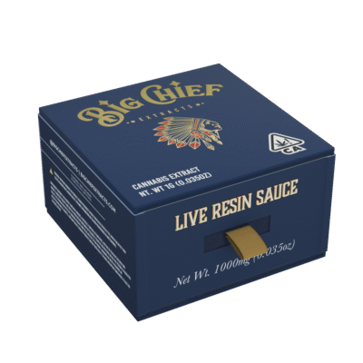 Big Chief Chilled Cherries Live Resin Sauce 1g hybrid