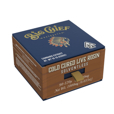 Big Chief Orange Maltz Cold Cure Badder 1g hybrid