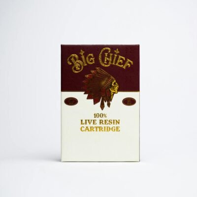 Big Chief Papaya Live Resin Cartridge hybrid