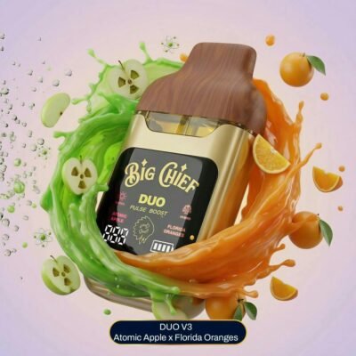 Big Chief Atomic Apple x Florida Oranges V3 Disposable hybrid