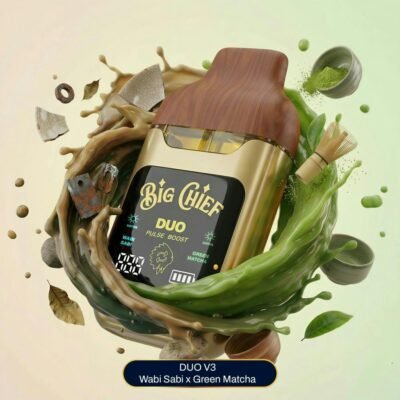 Big Chief Wabi Sabi x Green Matcha Liquid Diamonds Disposable hybrid