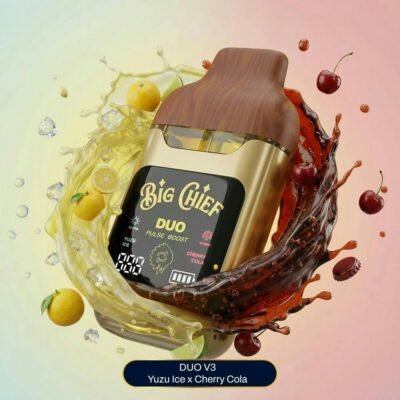 Big Chief Yuzu Ice x Cherry Cola Liquid Diamonds Disposable hybrid