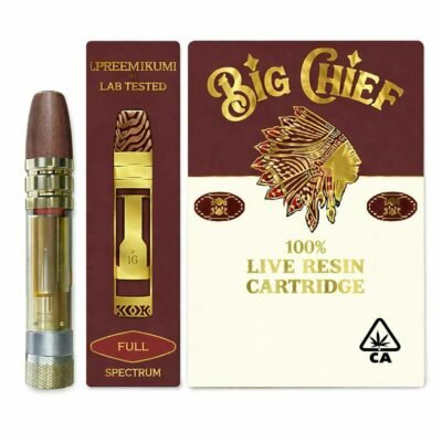 Big Chief Tropical Punch Live Resin Cartridge 1g hybrid