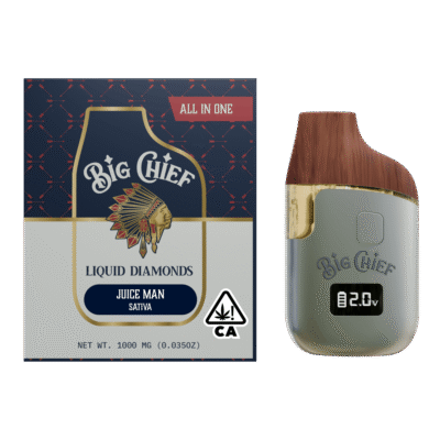 Big Chief Juice Man Liquid Diamonds Disposable sativa