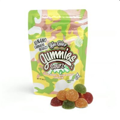 Big Chief Sourz Nano Gummies Gummies 100mg hybrid