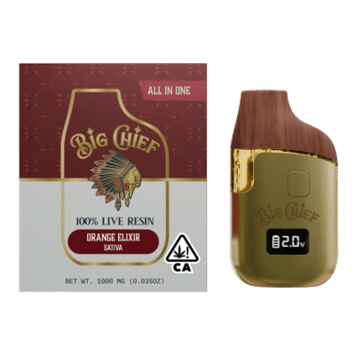 Big Chief Orange Elixir Live Resin Disposable sativa