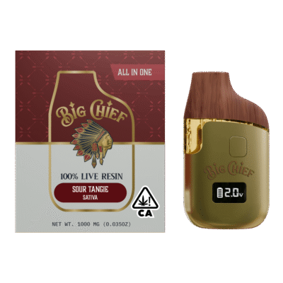 Big Chief Sour Tangie Live Resin Disposable sativa