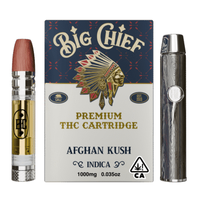 Big Chief Afghan Kush Cartridge & Battery 1g indica