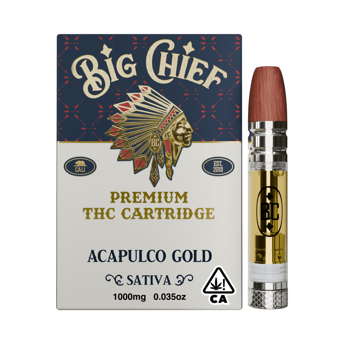 Big Chief Acapulco Gold Cartridge sativa