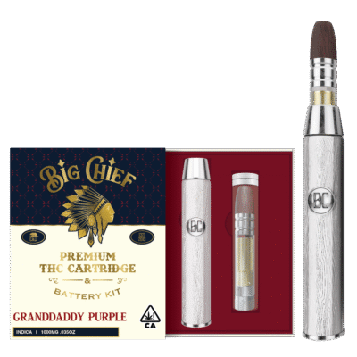Big Chief Granddaddy Purple Cartridge & Battery 1g indica