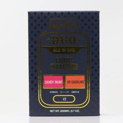 Big Chief Candy Paint x OG Gasoline Liquid Diamonds Disposable 2g hybrid