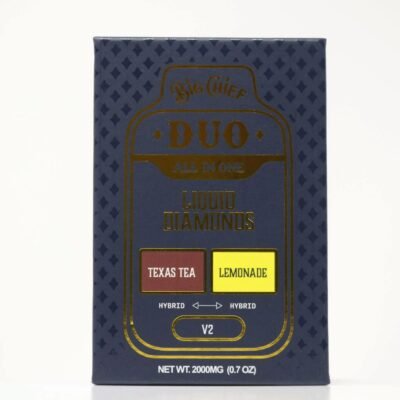 Big Chief Texas Tea x Lemonade Liquid Diamonds Disposable 2g hybrid