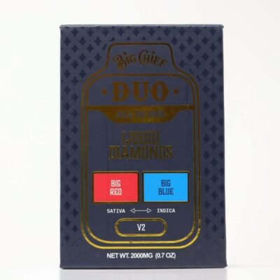 Big Chief Big Red x Big Blue Liquid Diamonds Disposable 2g hybrid