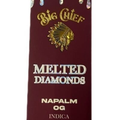 Big Chief Napalm OG Melted Diamonds Disposable 2g hybrid