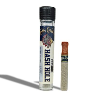 Big Chief pre rolls 2g Premium Hash Hole in Blackberry Jam x Banana Punch packaging