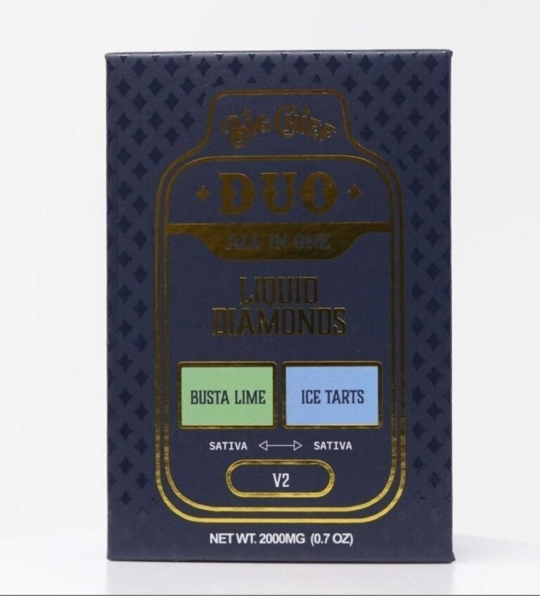 Live resin vs liquid diamonds comparison, Big Chief liquid diamonds 2g disposable