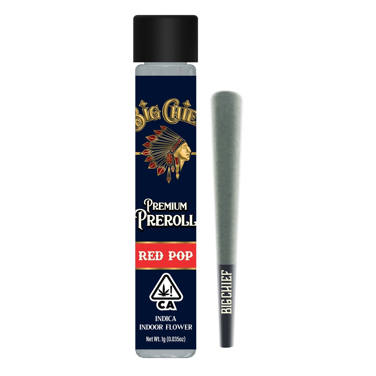 Big Chief Red Pop Joints 1g hybrid